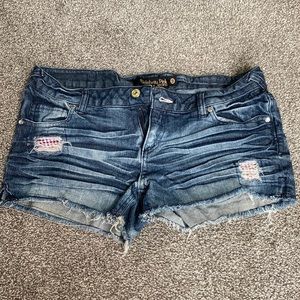Celebrity Pink Jean Shorts